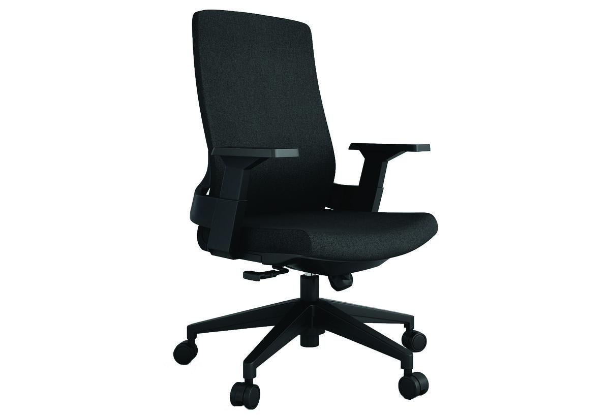 Απεικονίζεται η εμπρόσθια όψη της καρέκλας.